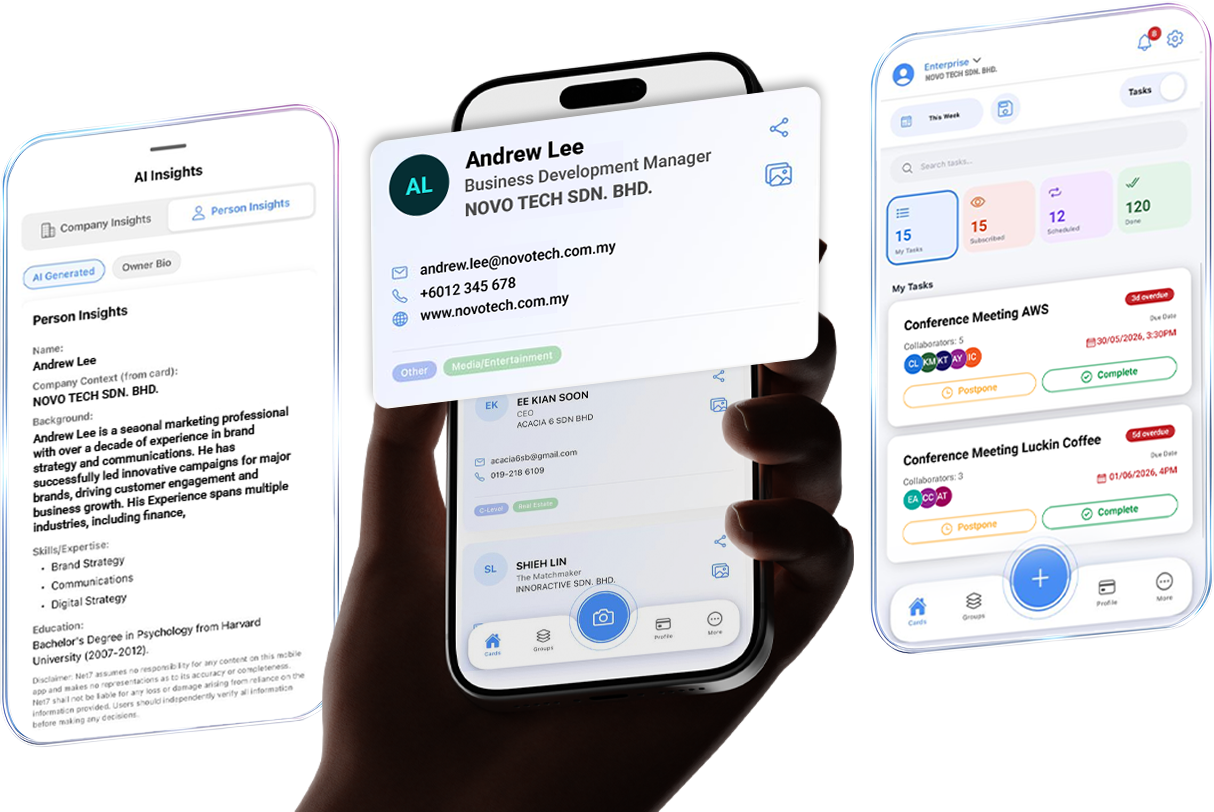 Net7 App Interface